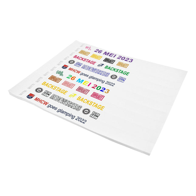 Custom design Tyrex wristbands- 100 pcs