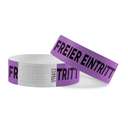 Freier eintritt Tyrex wristbands - 100 pcs