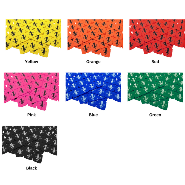 Recycled plastic break-off tokens – 1000 pcs