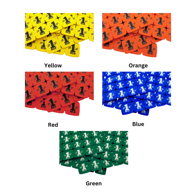 Biodegrable break-off tokens – 1000 pcs