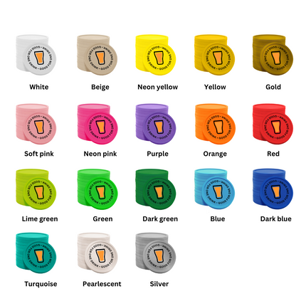 Fichas de plastico Good for one drink Ø29 mm - 100 unidades