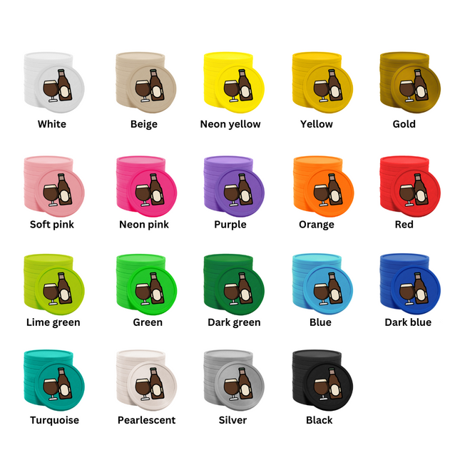 Craft beer tokens Ø29mm – 100 pcs