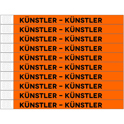 Künstler Tyrex wristbands - 100 pcs