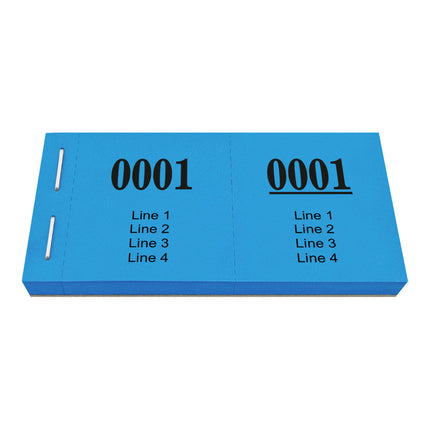 Custom raffle tickets - 1000 pcs