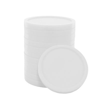 Blank plastic tokens Ø24mm – 100 pcs