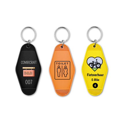 Hunter hotel keychain printed - 1 pc