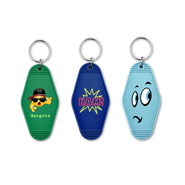 Hunter hotel keychain printed - 1 pc