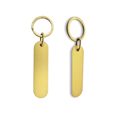 Blank Victor Label hotel keychain - 1 pc