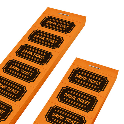 Drink ticket classic design - 1000 tickets