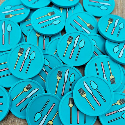 Cutlery tokens Ø29mm – 100 pcs