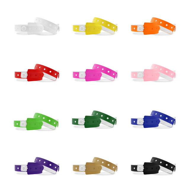 Vinyl wristband - 100 pc
