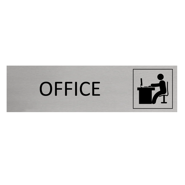Office door sign 165x45mm - 1 pc
