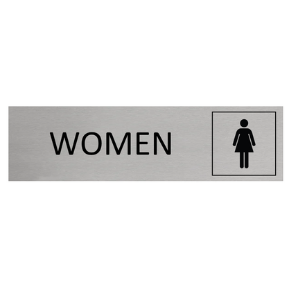 Women's symbol door sign 165x45mm - 1 pc