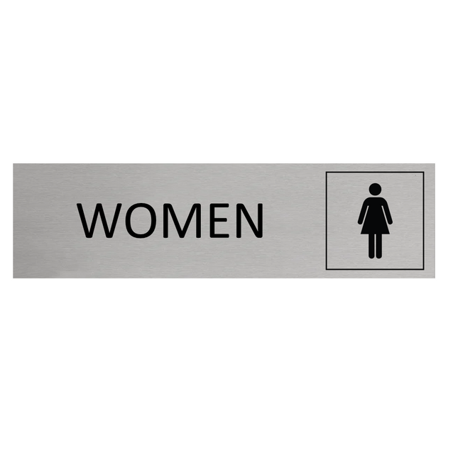 Women's symbol door sign 165x45mm - 1 pc