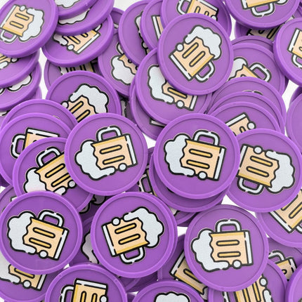 Beer tokens Ø29mm – 100 pcs