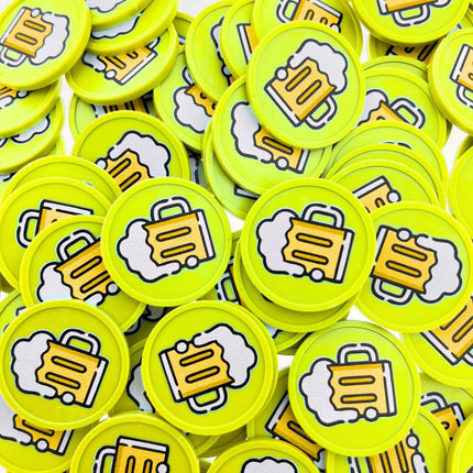 Beer tokens Ø29mm – 100 pcs