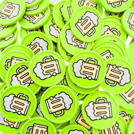 Beer tokens Ø29mm – 100 pcs