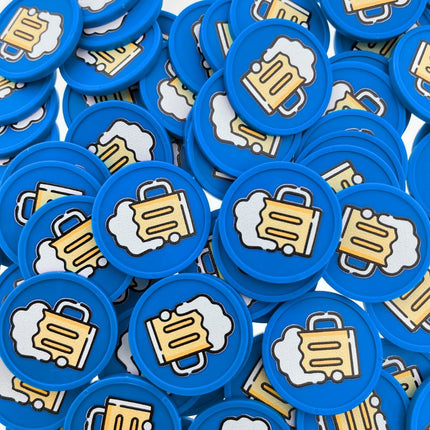 Beer tokens Ø29mm – 100 pcs