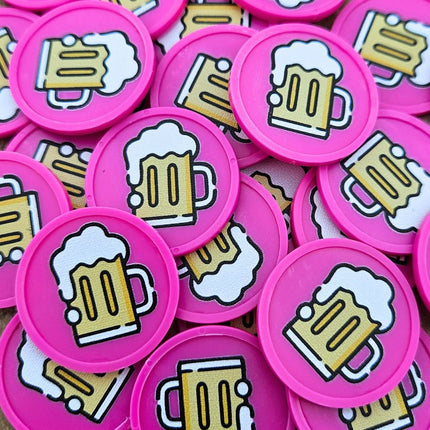 Beer tokens Ø29mm – 100 pcs