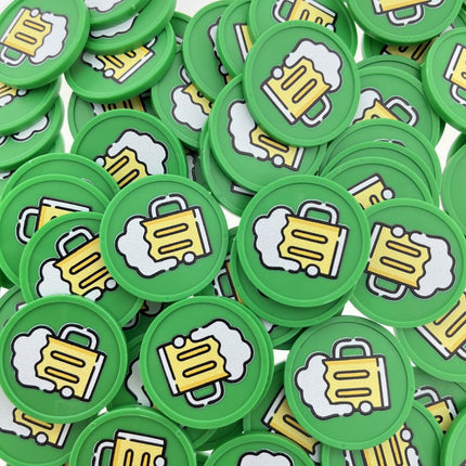 Beer tokens Ø29mm – 100 pcs