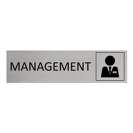 Management door sign 165x45mm - 1 pc