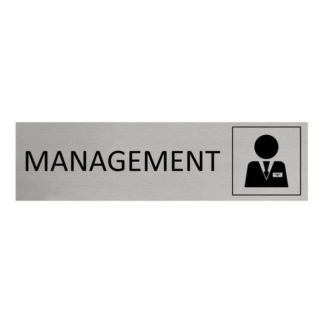 Management door sign 165x45mm - 1 pc