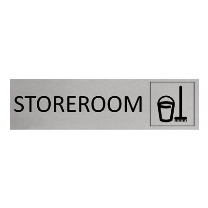 Storeroom door sign 165x45mm - 1 pc
