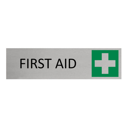 First aid door sign 165x45mm - 1 pc