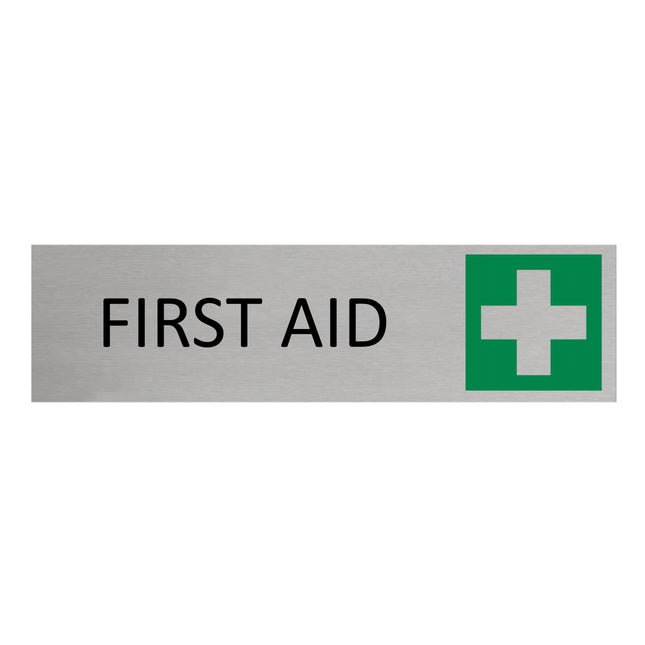 First aid door sign 165x45mm - 1 pc