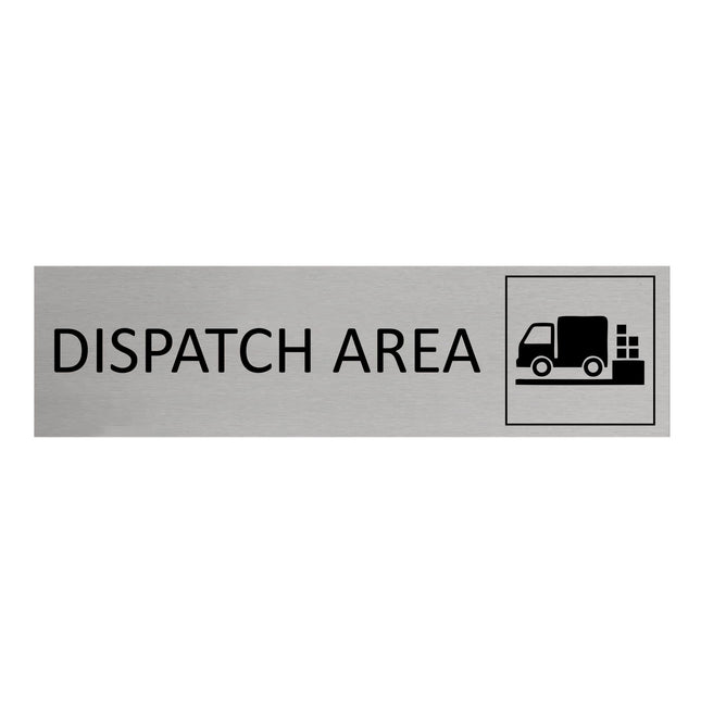 Dispatch area door sign 165x45mm - 1 pc