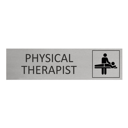 Physical therapist door sign 165x45mm - 1 pc