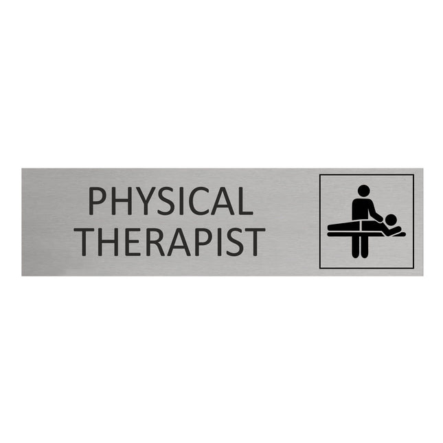 Physical therapist door sign 165x45mm - 1 pc