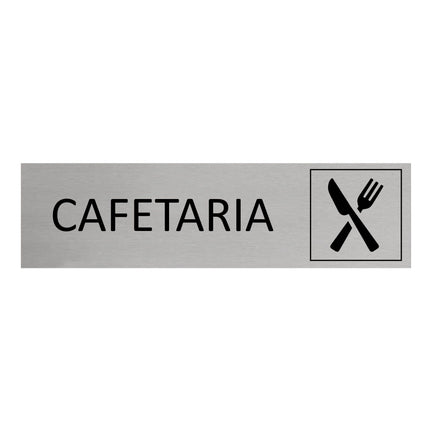 Cafetaria door sign 165x45mm - 1 pc