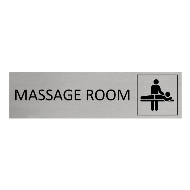 Massage room door sign 165x45mm - 1 pc