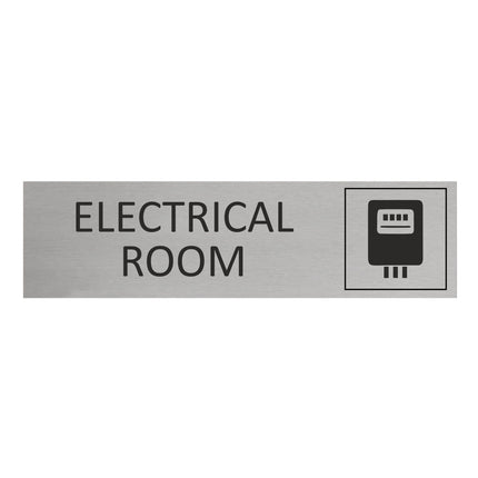 Eletrical room door sign 165x45mm - 1 pc