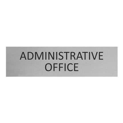Administrative office door sign 165x45mm - 1 pc