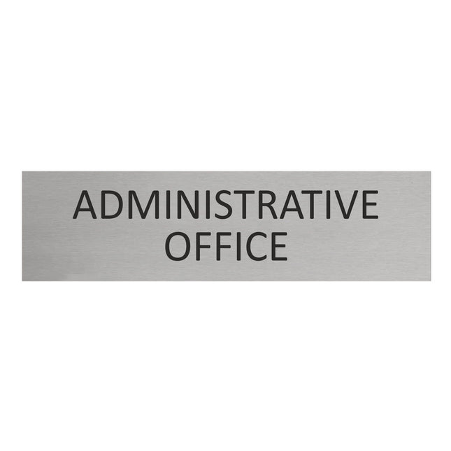Administrative office door sign 165x45mm - 1 pc
