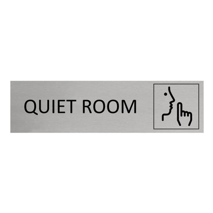 Quiet room door sign 165x45mm - 1 pc
