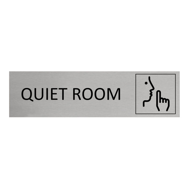 Quiet room door sign 165x45mm - 1 pc