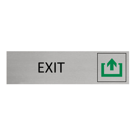 Exit door sign 165x45mm - 1 pc