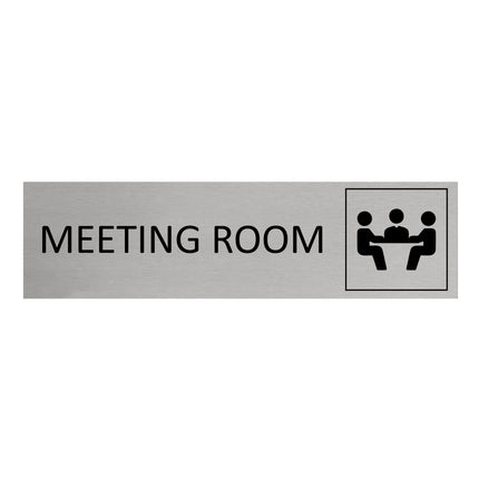Meeting room door sign 165x45mm - 1 pc