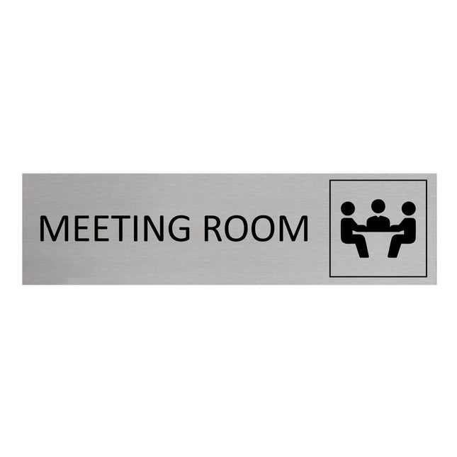 Meeting room door sign 165x45mm - 1 pc