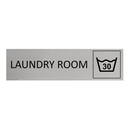 Laundry room door sign 165x45mm - 1 pc