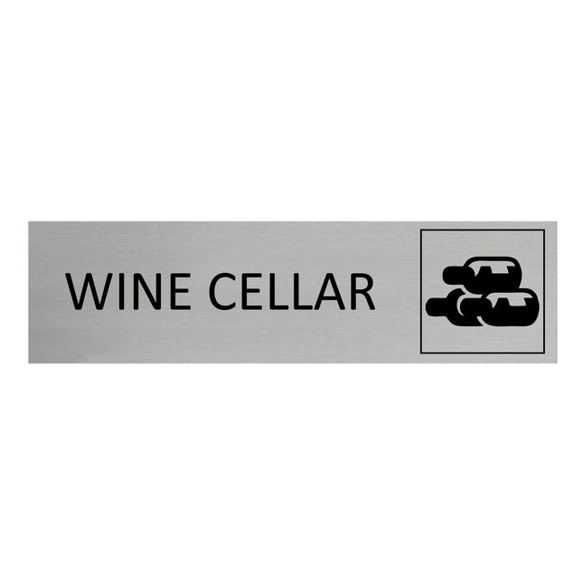 Wine cellar door sign 165x45mm - 1 pc
