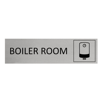 Boiler room door sign 165x45mm - 1 pc