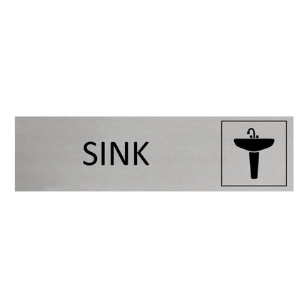 Sink door sign 165x45mm - 1 pc