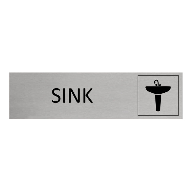 Sink door sign 165x45mm - 1 pc