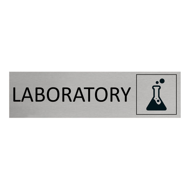 Laboratory door sign 165x45mm - 1 pc