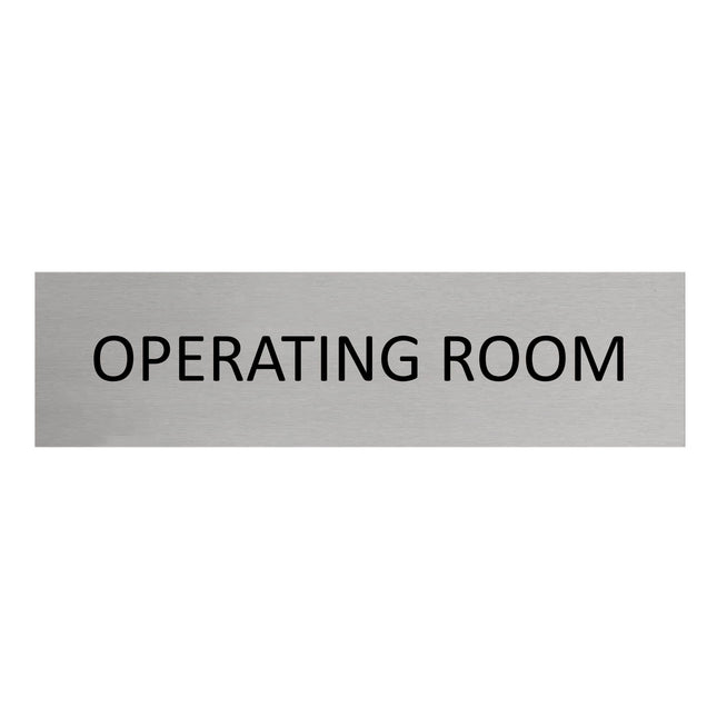 Operating room door sign 165x45mm - 1 pc