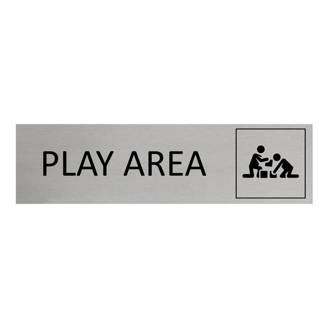 Play area door sign 165x45mm - 1 pc